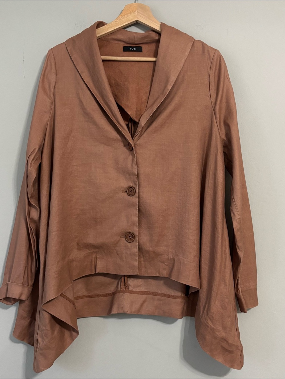 *Matching Set* NEW RUTI Rose Gold Bronze Blazer + On the Loose Style Pants